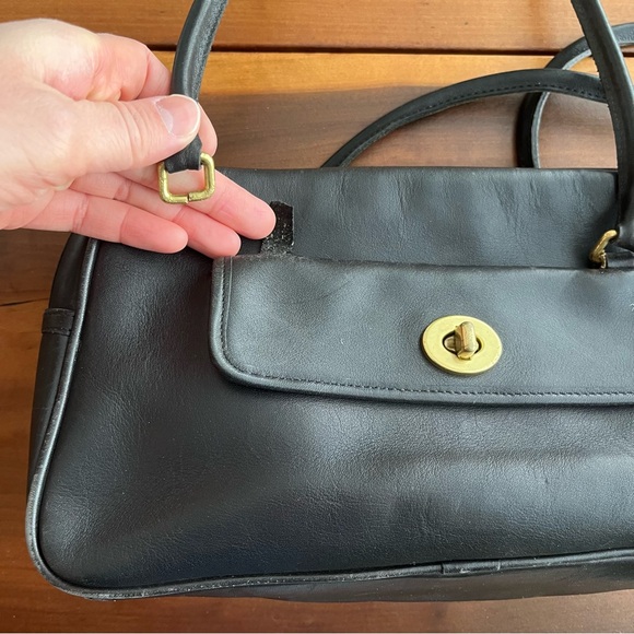 Vintage Coach Penelope Satchel- damaged strap, project bag - Picture 3 of 13